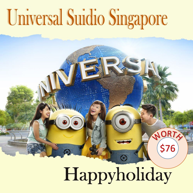 Universal Studio Singapore Uss E Ticket Shopee Singapore