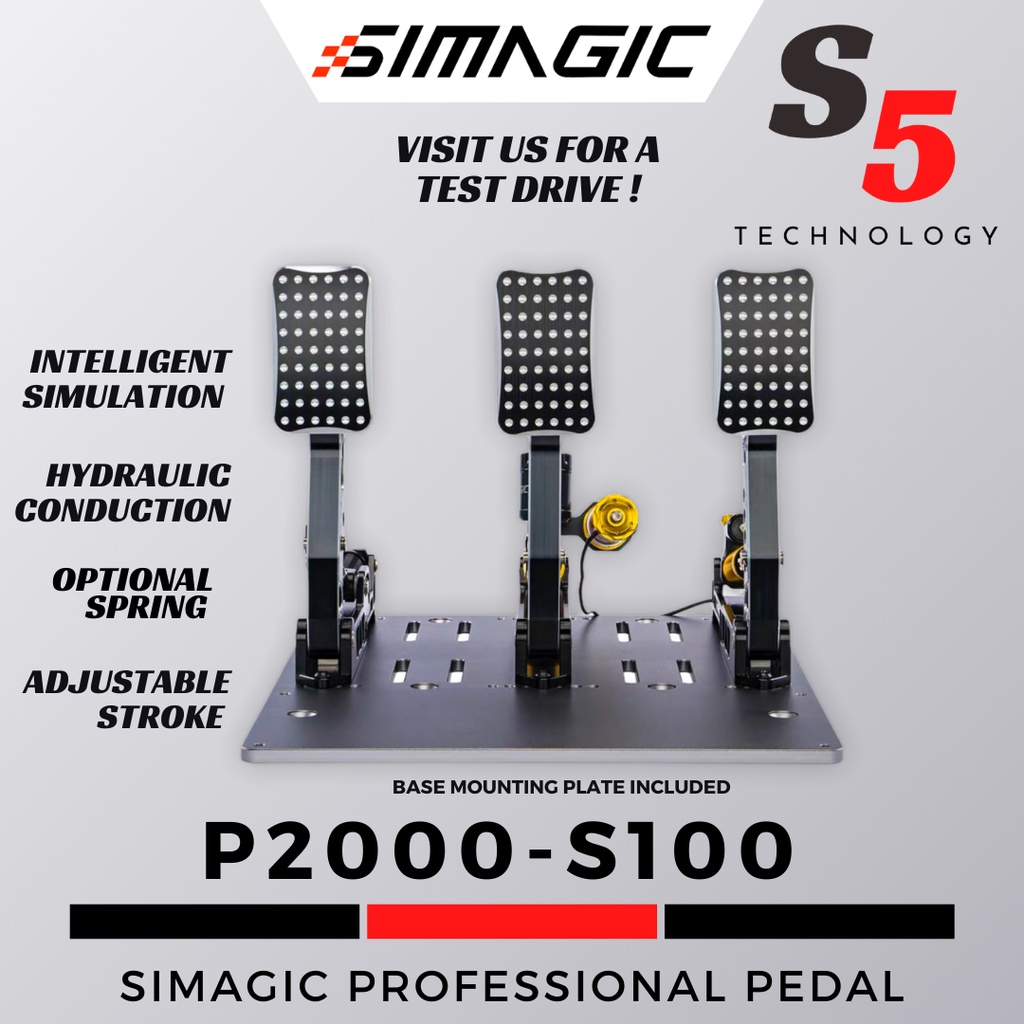 Simagic Pedals / Simagic p2000 pedals / simagic pro pedals / sim racing ...