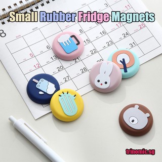 Fanomic Soft Fridge Magnets Korea Cute Cartoon Creative Ice Cream Magnets Diameter 4.2CM