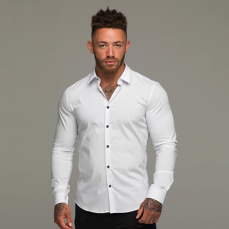 super slim fit dress shirt