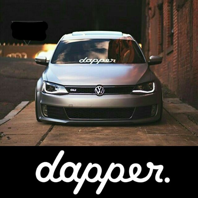 Dapper car Sticker /sticker kereta dapper | Shopee Singapore
