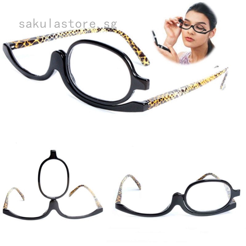 flip glasses for makeup