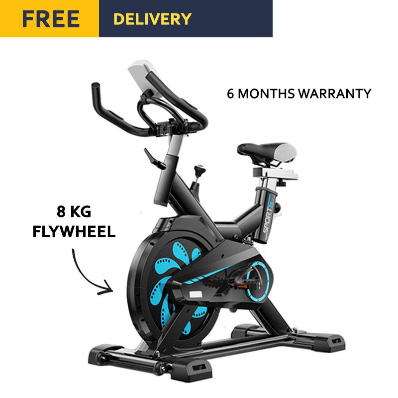 home gym spin bike