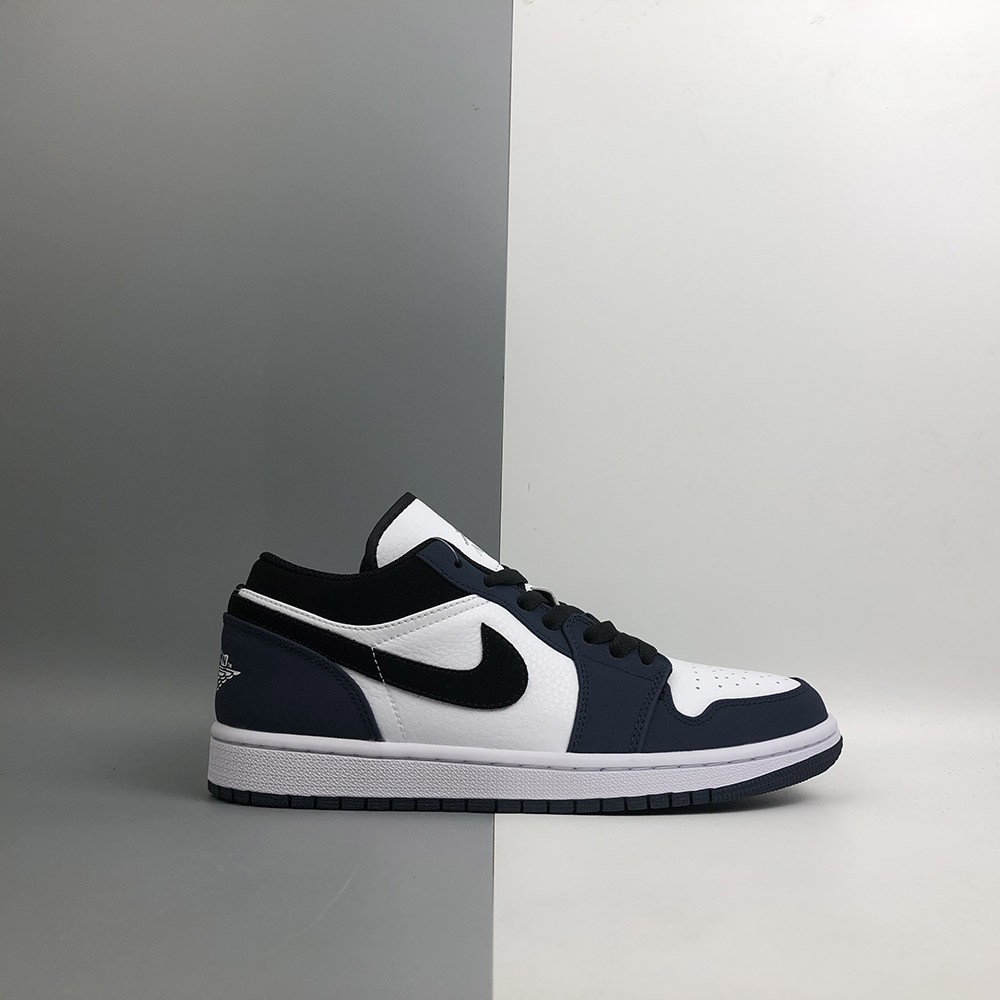 air jordan 1 low white black