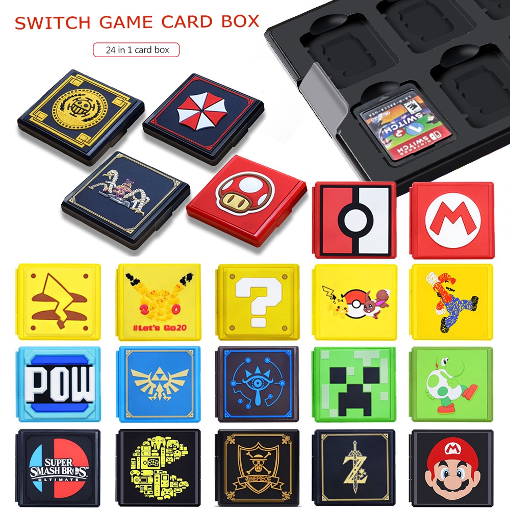 nintendo switch game card case pokemon