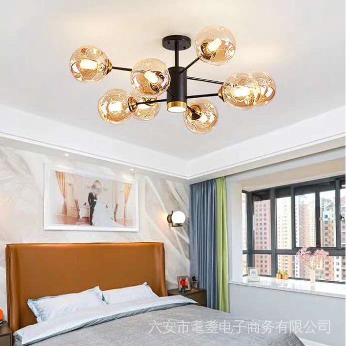 Lamp LightingNordic Chandelier MultiHead Led Ceiling Light Living Room