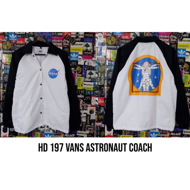 vans x nasa coach jacket