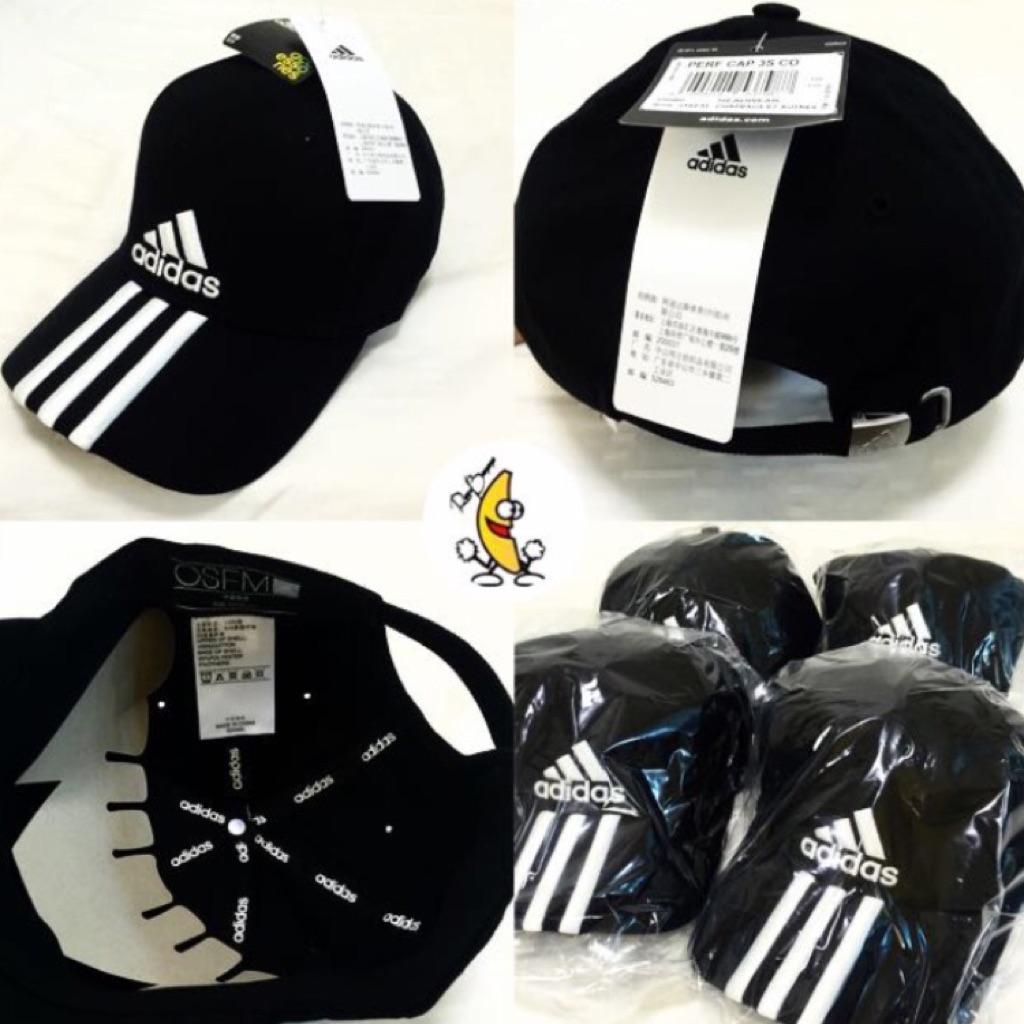 INSTOCKS] Authentic Adidas 3 Stripes Performance Cap | Shopee Singapore