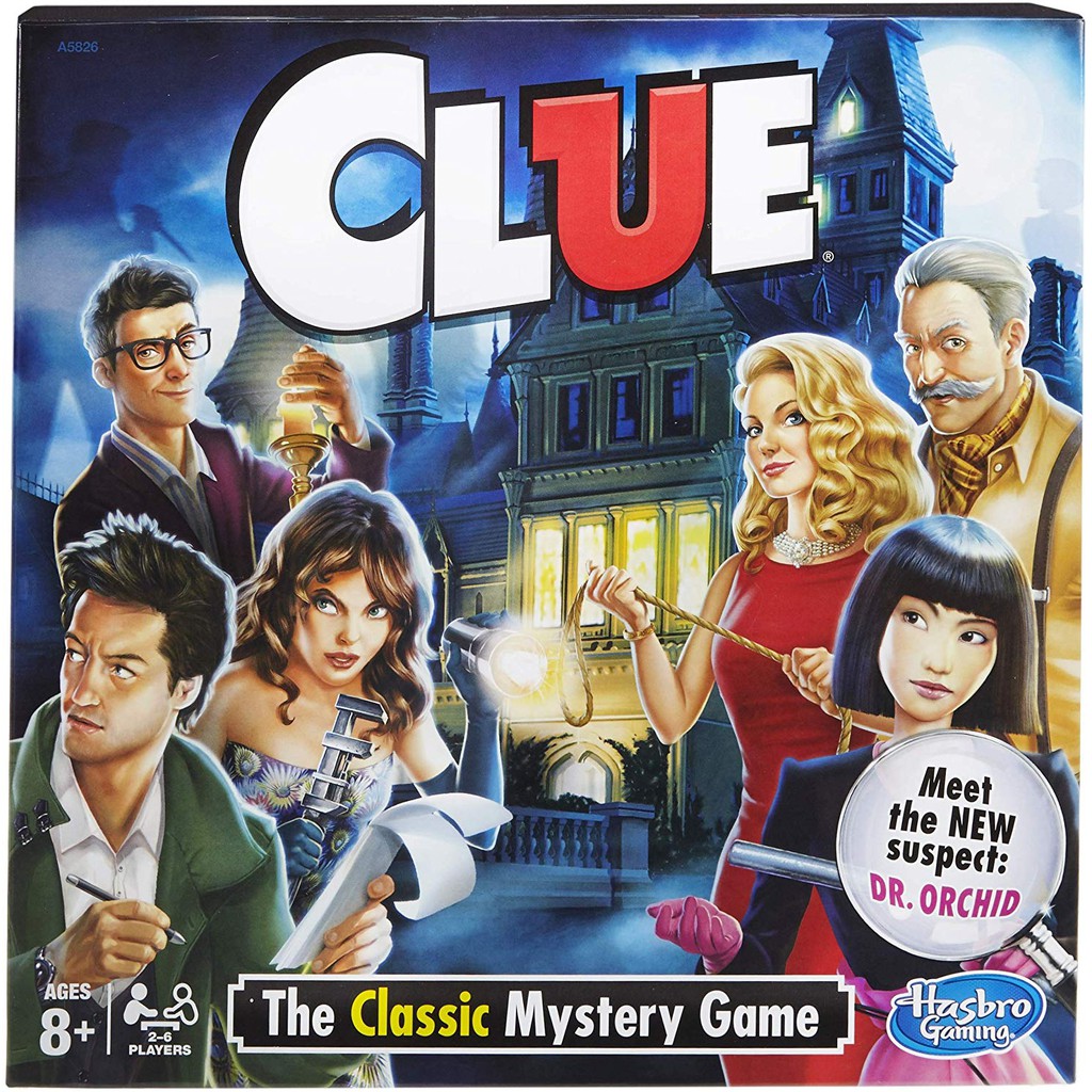 Cluedo Clue Board Game (Authentic New Hasbro) Shopee Singapore