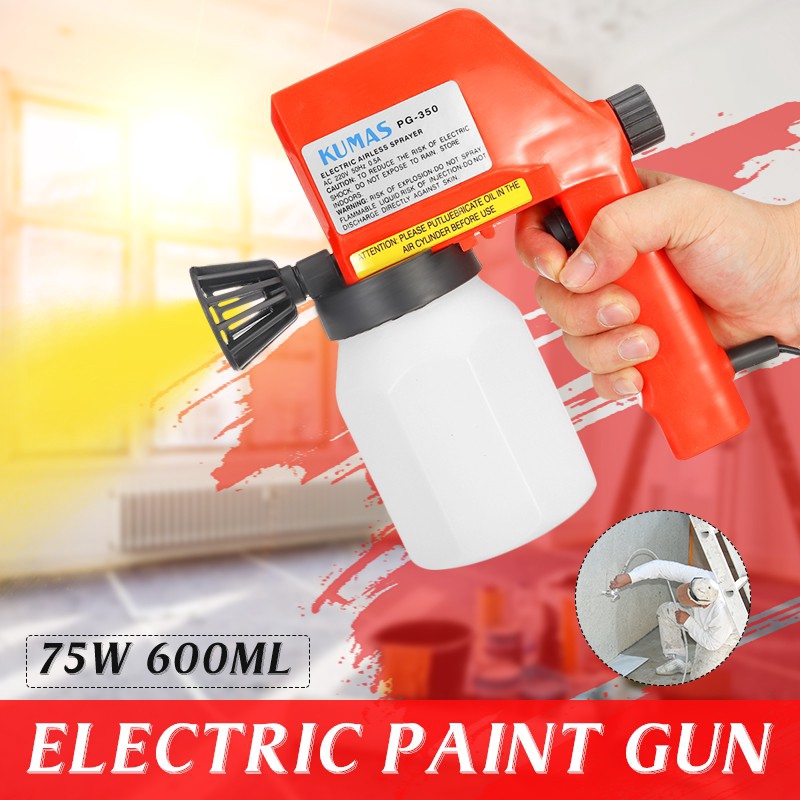 220v High Power Spray Gun Home Electric Paint Sprayer Easy Spraying And Shopee Singapore