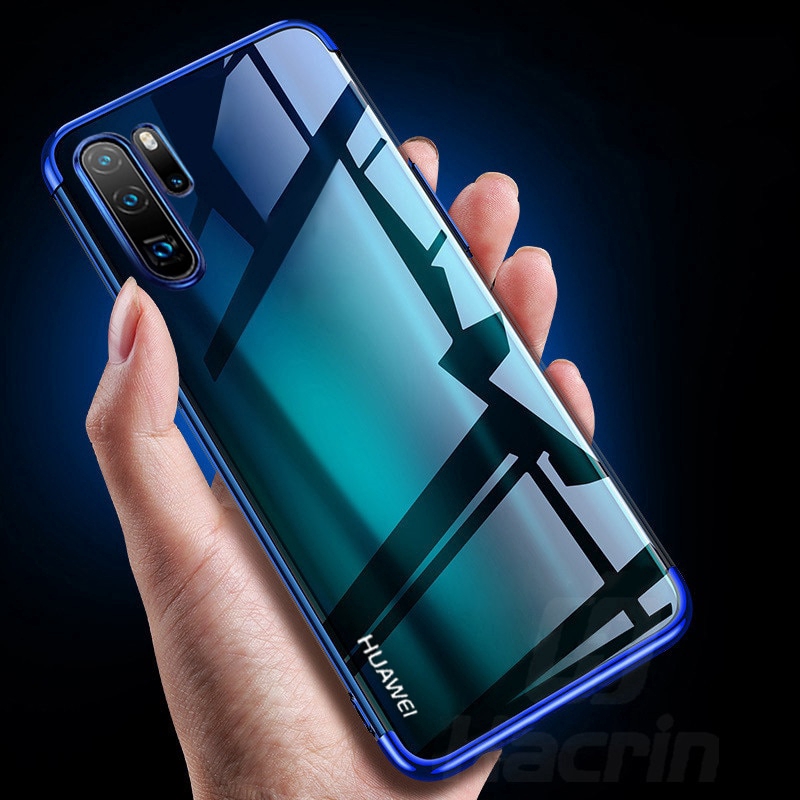 Crystal Transparent Case Huawei P30 Lite P30 Pro Soft Silicone Laser Clear Cover Shopee Singapore