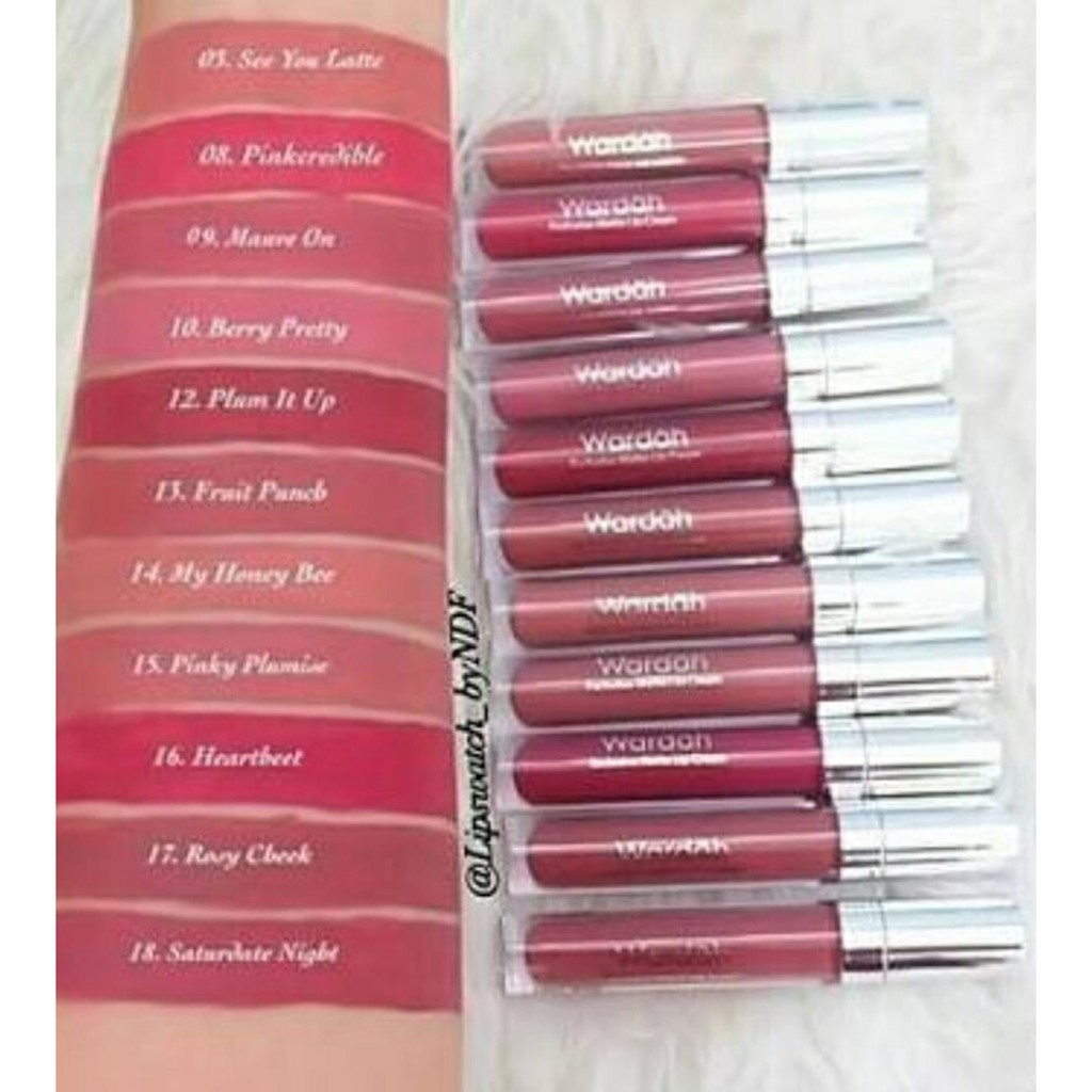 Wardah Exclusive Matte Lip Cream New Original Lips Shopee Singapore