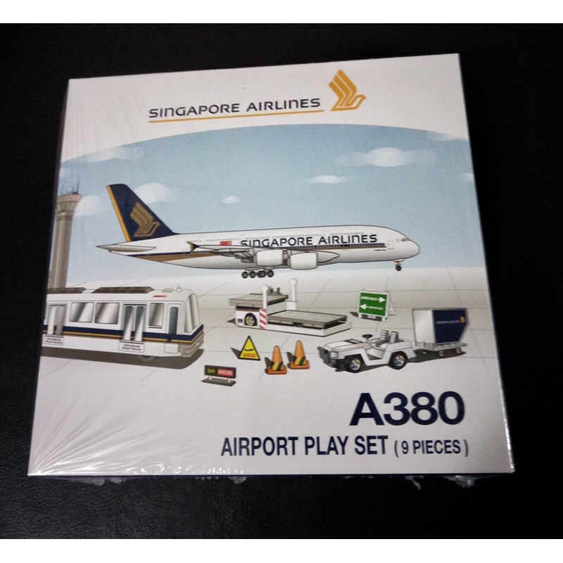 シンガポール航空A380 Airport Playset - 航空機