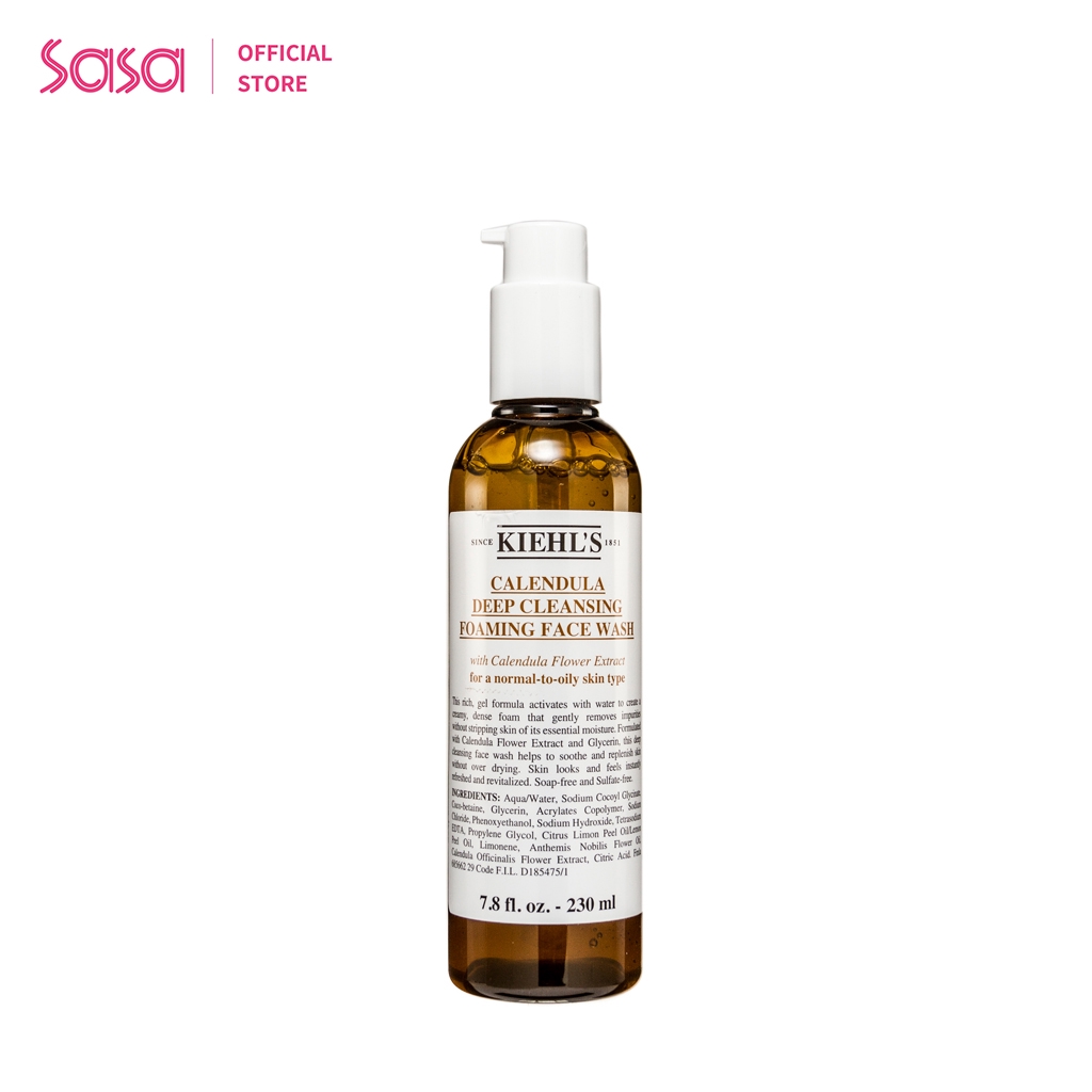 kiehl's deep cleansing foaming face wash