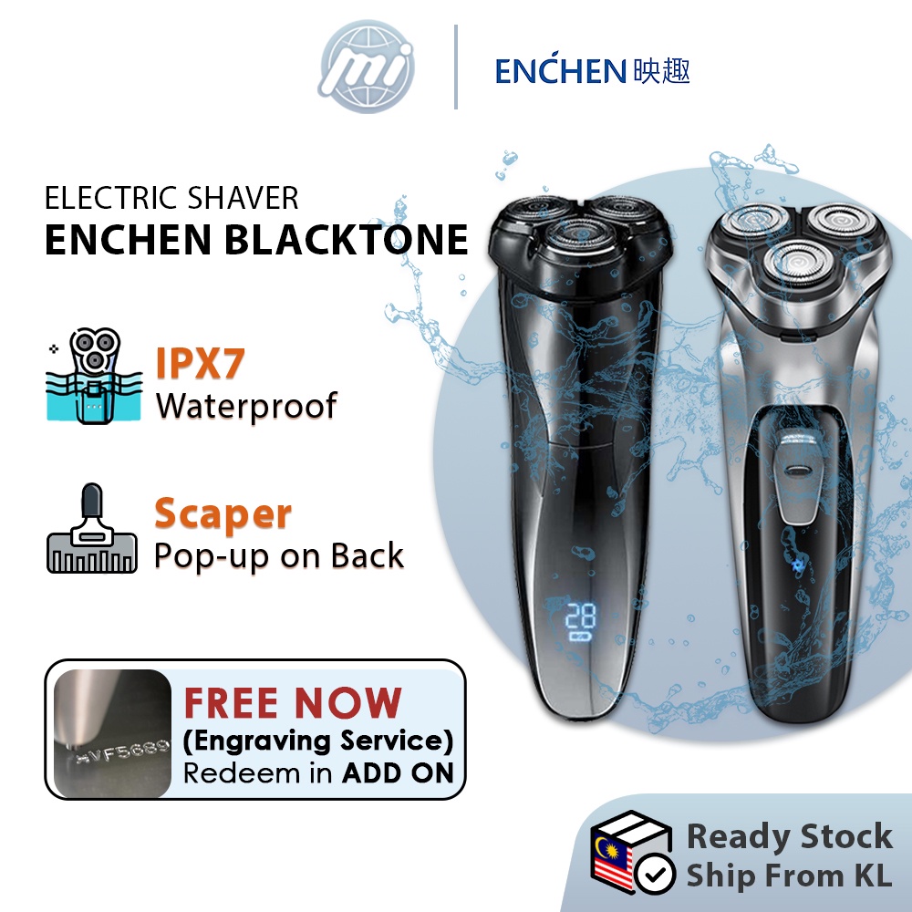 Enchen Blackstone 3D Electric Shaver Waterproof Shaver ES3 Built-In ...