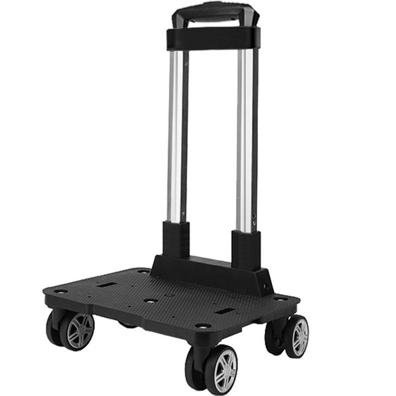 Retractable Foldable and Portable Shopping Cart Luggage Trolley