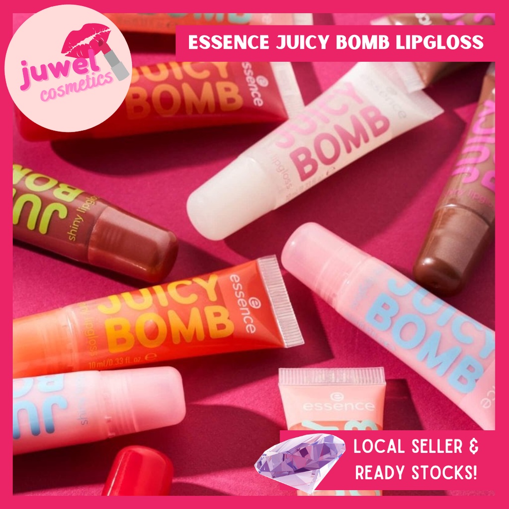 Essence Juicy Bomb Lipgloss 💋 Shopee Singapore