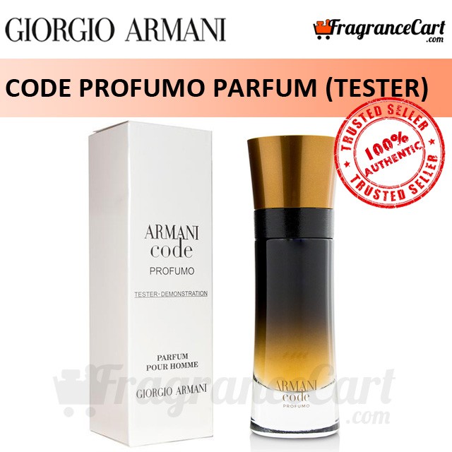 armani code profumo tester