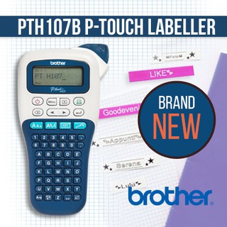 [SG] Brother PTH107B P-Touch Labeller perfect for organising your home/School items [Evergreen Stationery]