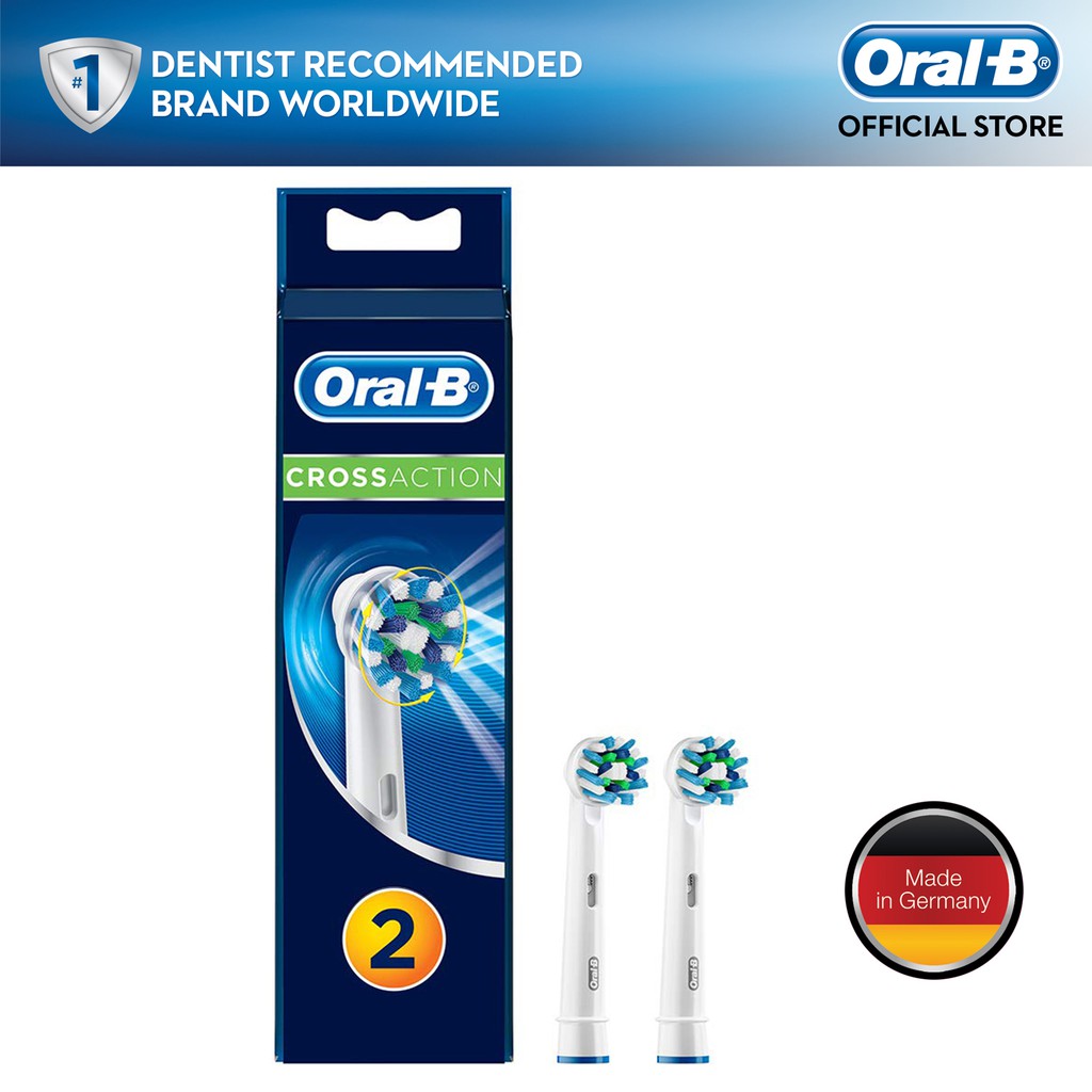 oral b crossaction heads