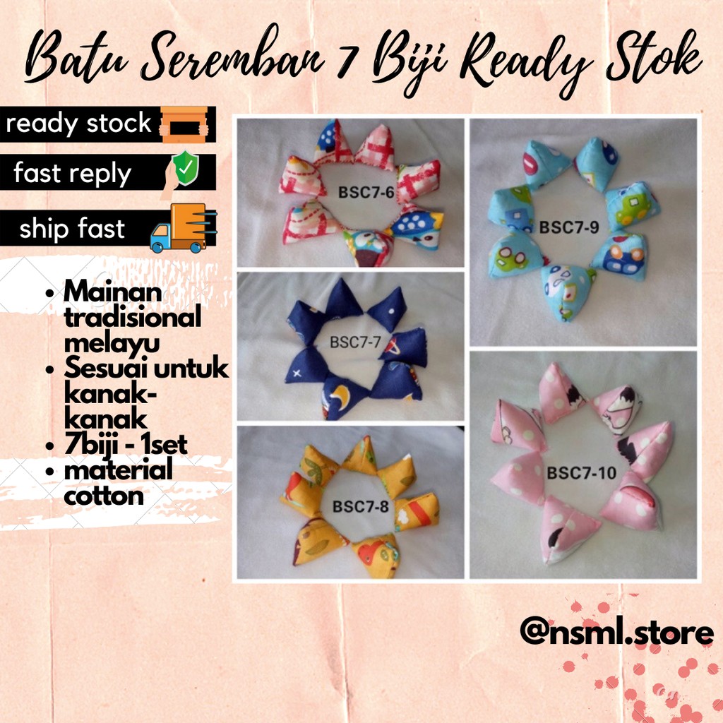 Seremban Stone 7 Seeds Ready Stock Shopee Singapore