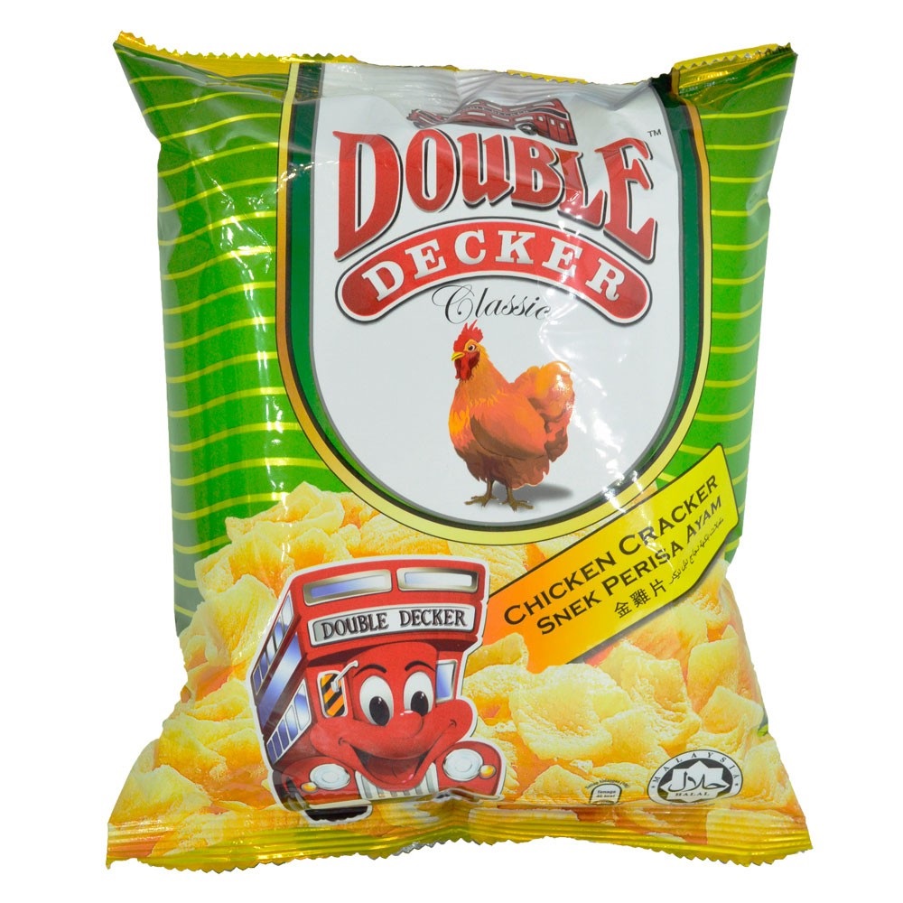 Double Decker Snack 60g Chicken Malaysia Shopee Singapore