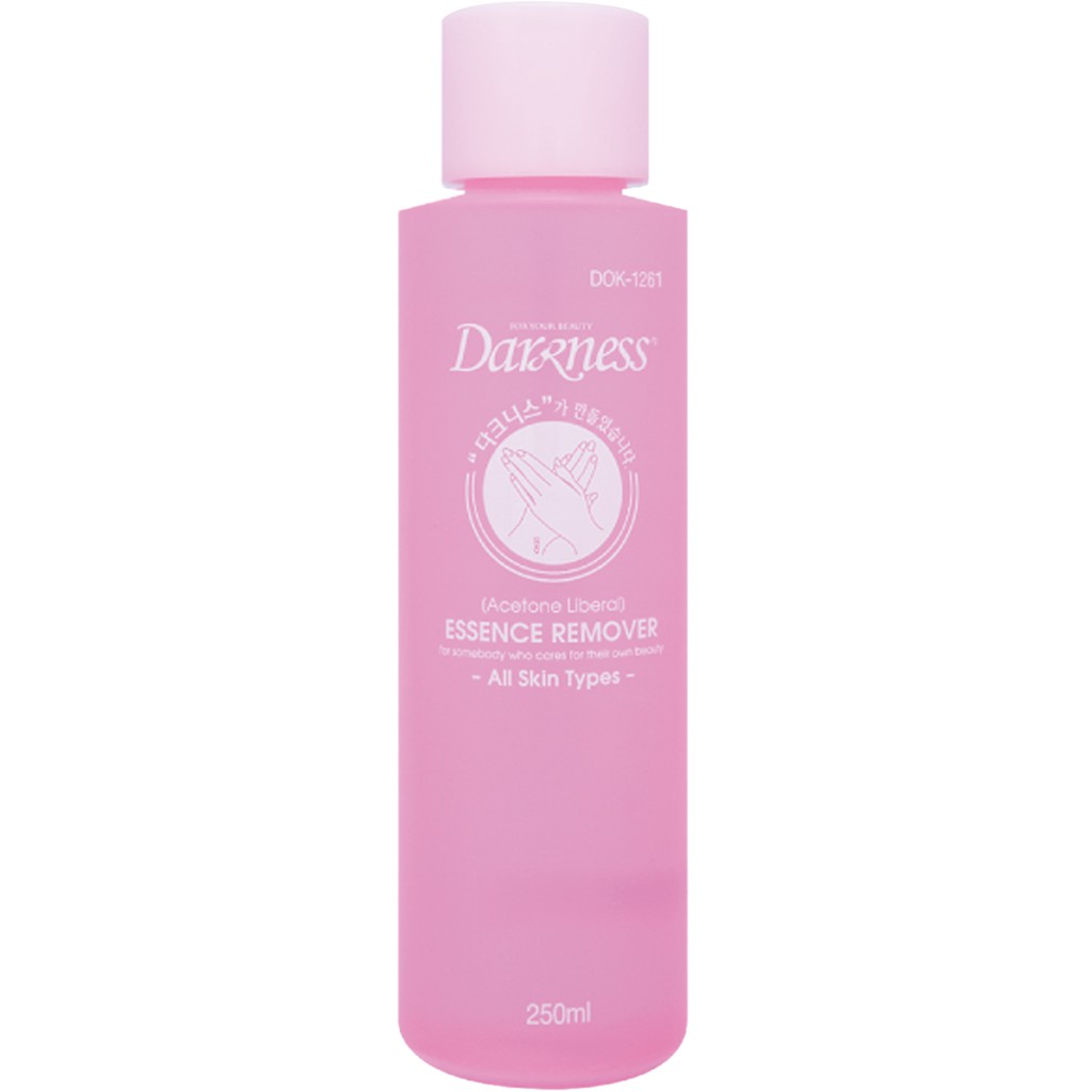 100% Authentic Darkness Essence (Nail Polish) Remover 250 ml | Shopee  Singapore