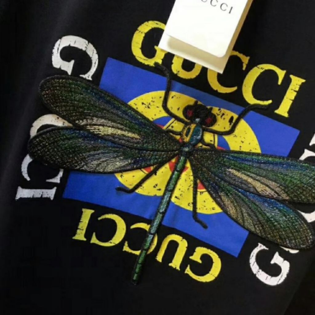 gucci dragonfly shirt