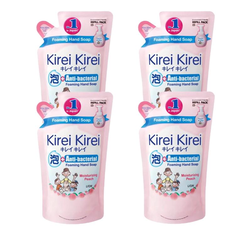 [Bundle of 4] Kirei Kirei Anti-Bacterial Hand Soap Refill, Moisturizing ...