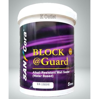 5 Liter SANCORA Block Guard Alkali Resistant Wall 