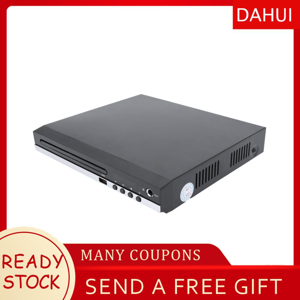 Dahui Home Digital Tv Dvd Player Multimedia Audio Video Adapter With Remote Control Shopee Singapore