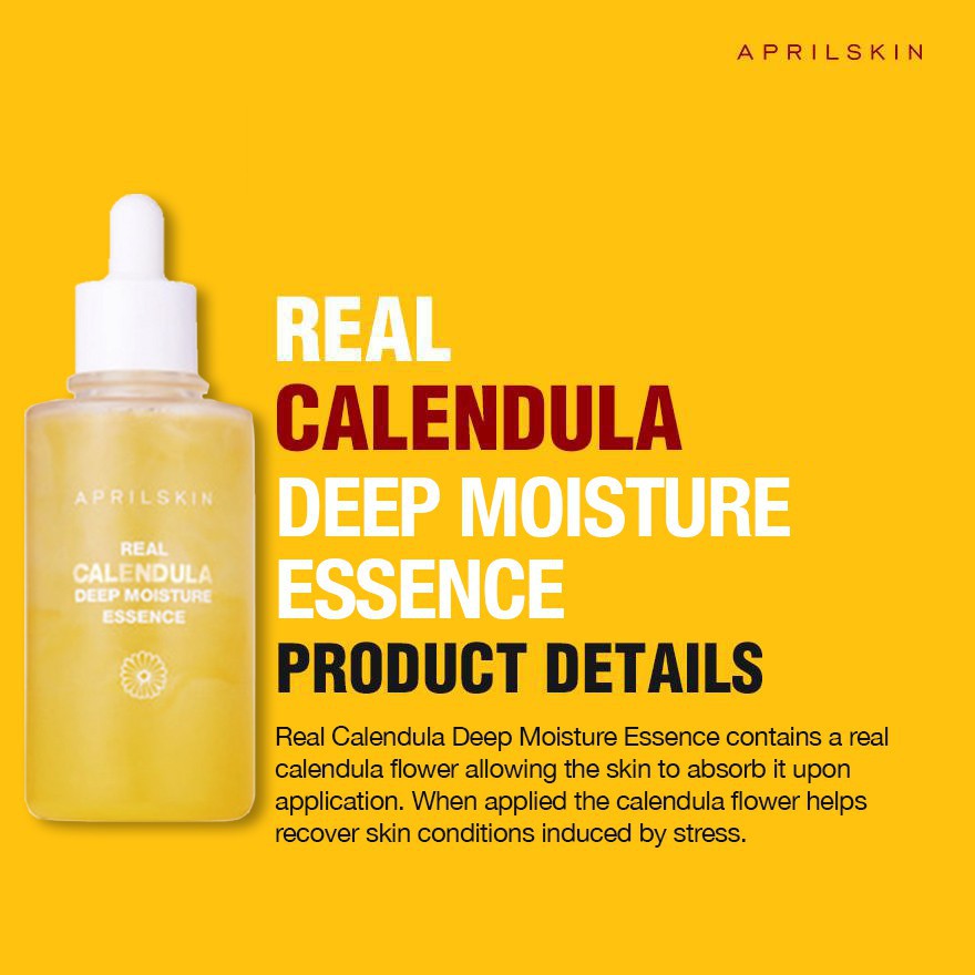 Kr April Skin Real Calendula Deep Moisture Essence Shopee Singapore