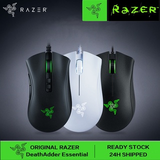 【SG Stock】Razer Mouse DeathAdder Essential Wired Gaming Mouse Viper For PC Laptop Computer 雷蛇有线鼠标/炼狱蝰蛇V2