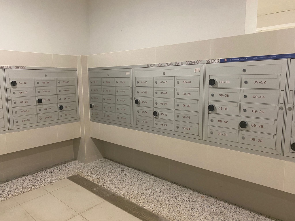 SG READY STOCK 2022 MAILBOX LETTER BOX DIGITAL LOCK 8 DIGITS KEYLESS