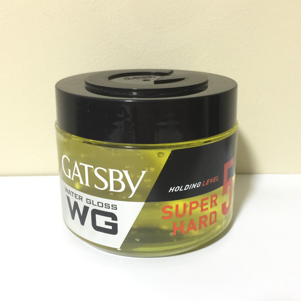 Gatsby Mandom WG Watergloss Holding Level 5 Super Hard Wet Look Hair  Styling Gel 300Grams | Shopee Singapore