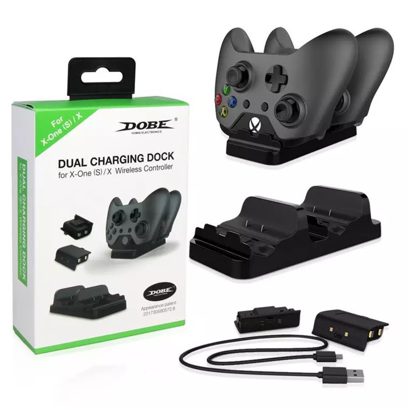 Xbox One Controller Charger Dual Charging Base Dock Controllers Stand Charger With Battery Packs Fast Charging For Xbox One S Gamepad Game Accessories In Stock Shopee Singapore