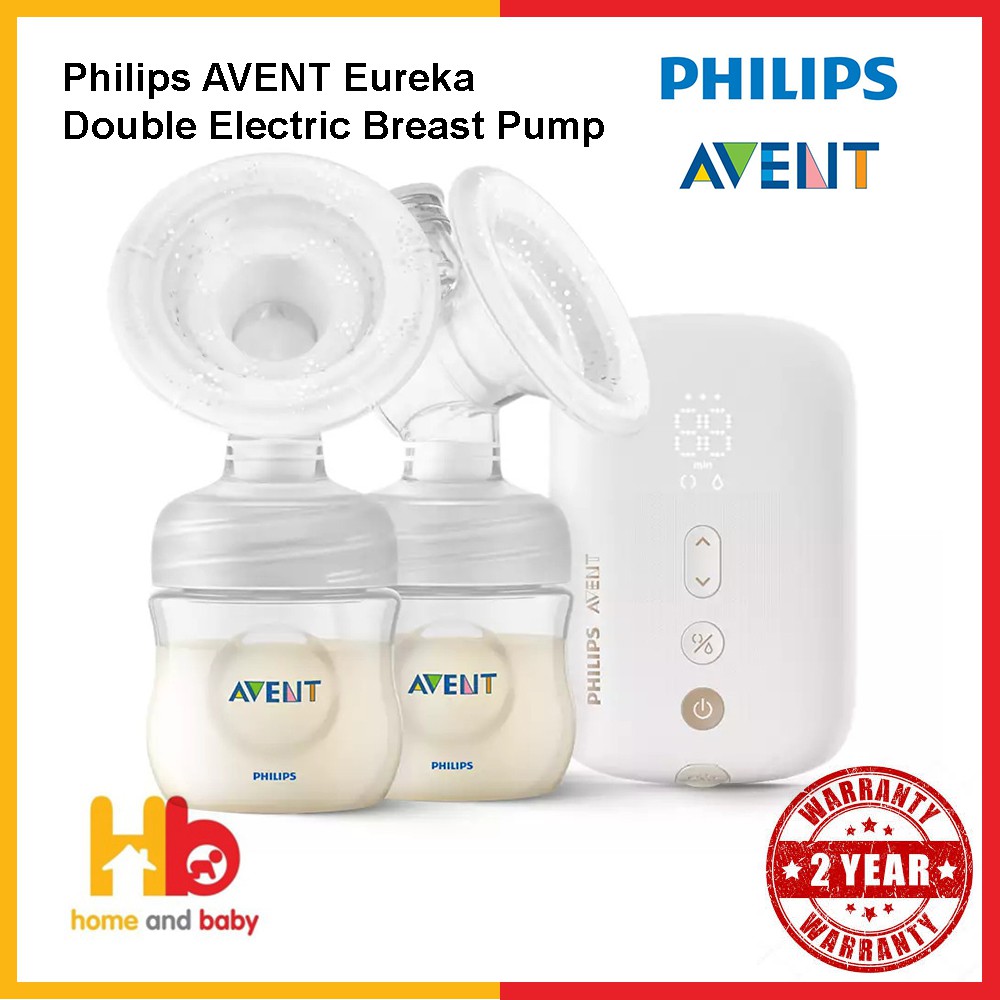 Philips Avent Eureka Double Electric Breast Pump Scf39811 Shopee Singapore 6959