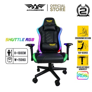 Armaggeddon Shuttle RGB Gaming Chair Premium PU Leather Ultimate | Cold-Cure Moulded Foam