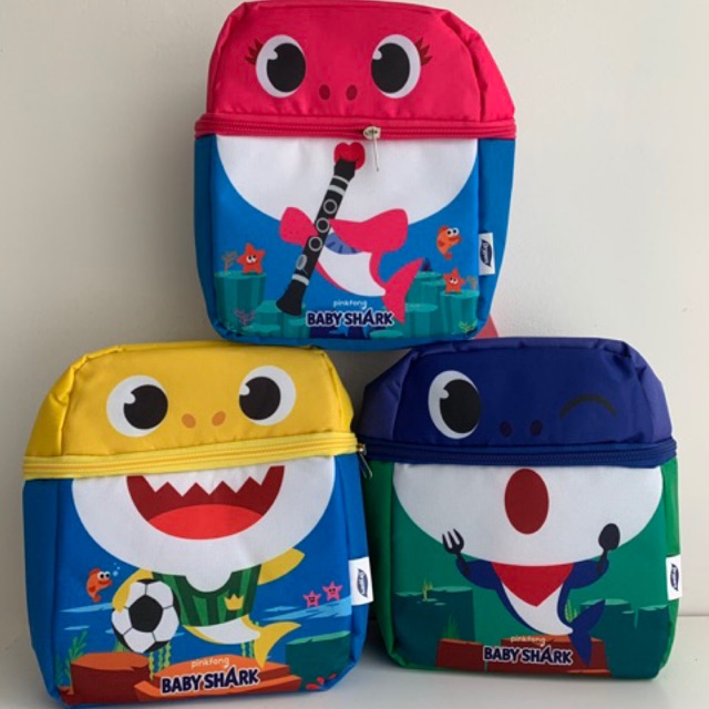 baby shark bookbag