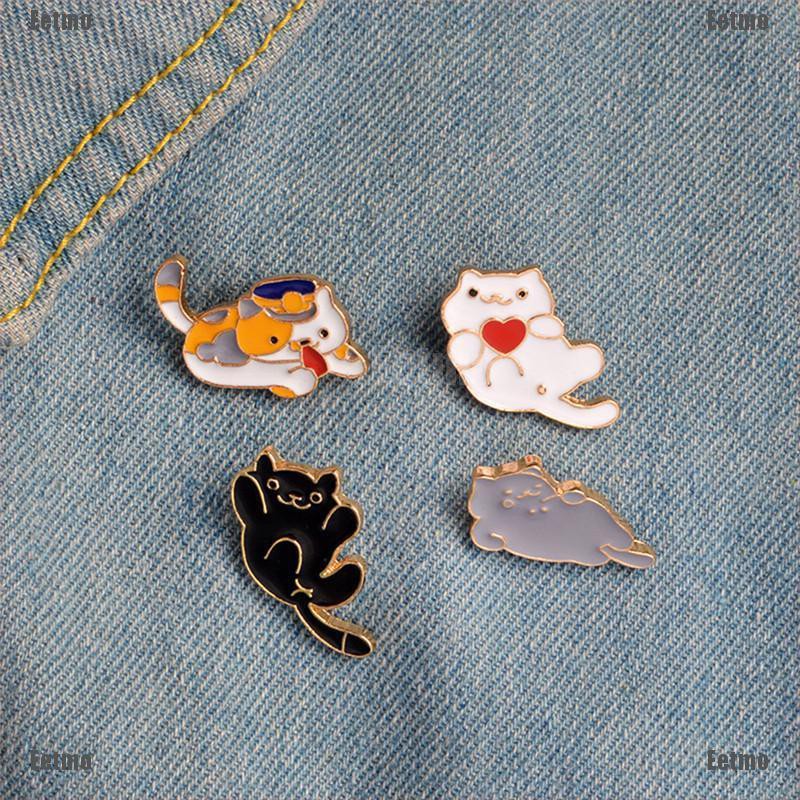Details about   Cat Skeleton Pin Broach Button #LCPS 