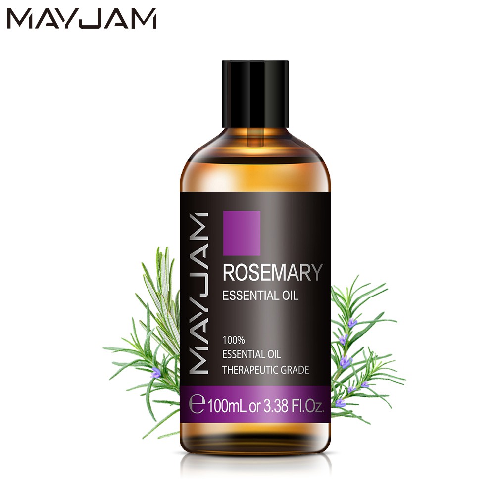 MAYJAM 100ml Rosemary Oil is good for Hair Growth Anti Dandruff Herbs Plant  Rosemary Essential Oils | Shopee Singapore