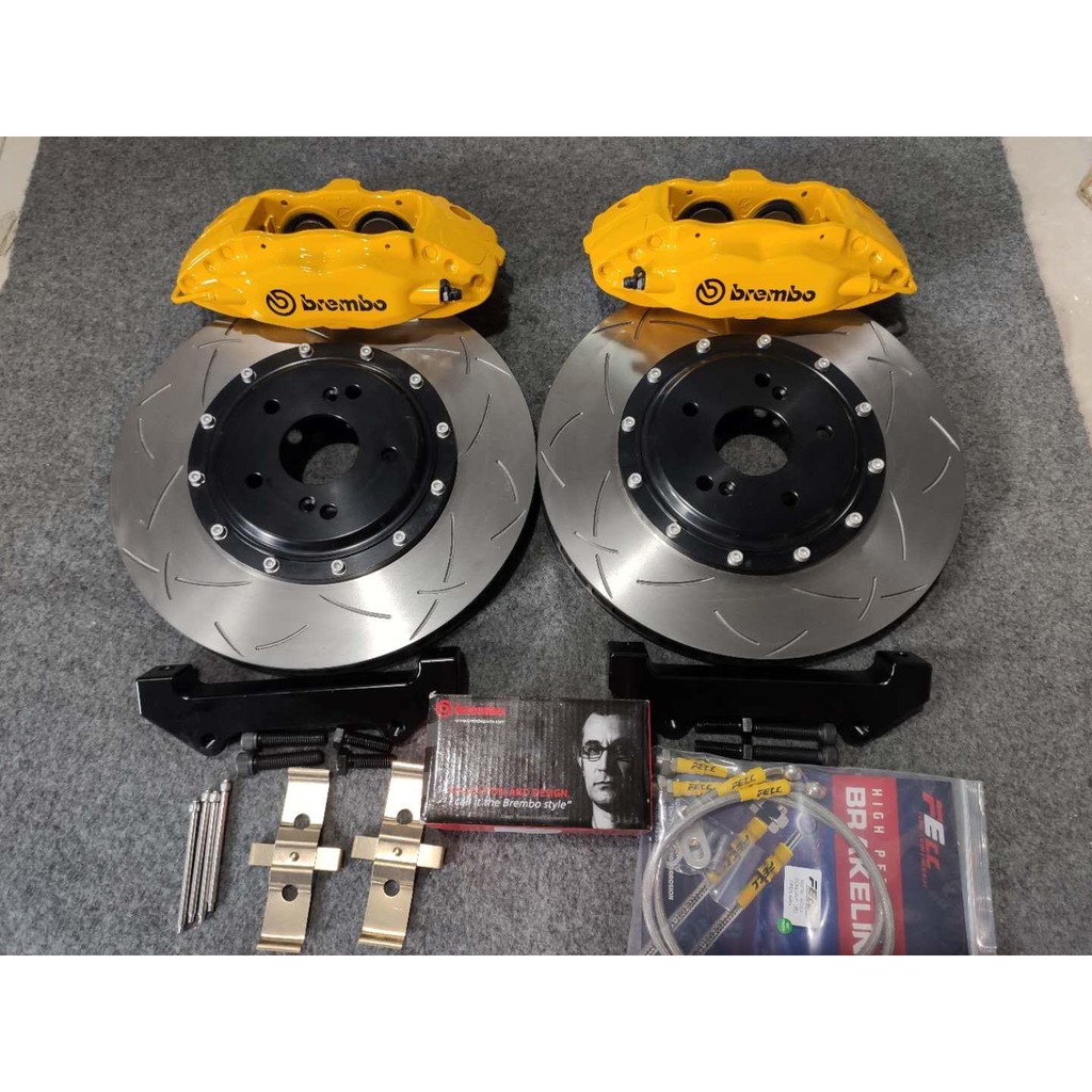 Recon Genuine Brembo F50 4 Pot Big Brake Kit with Rotor and Pad Package