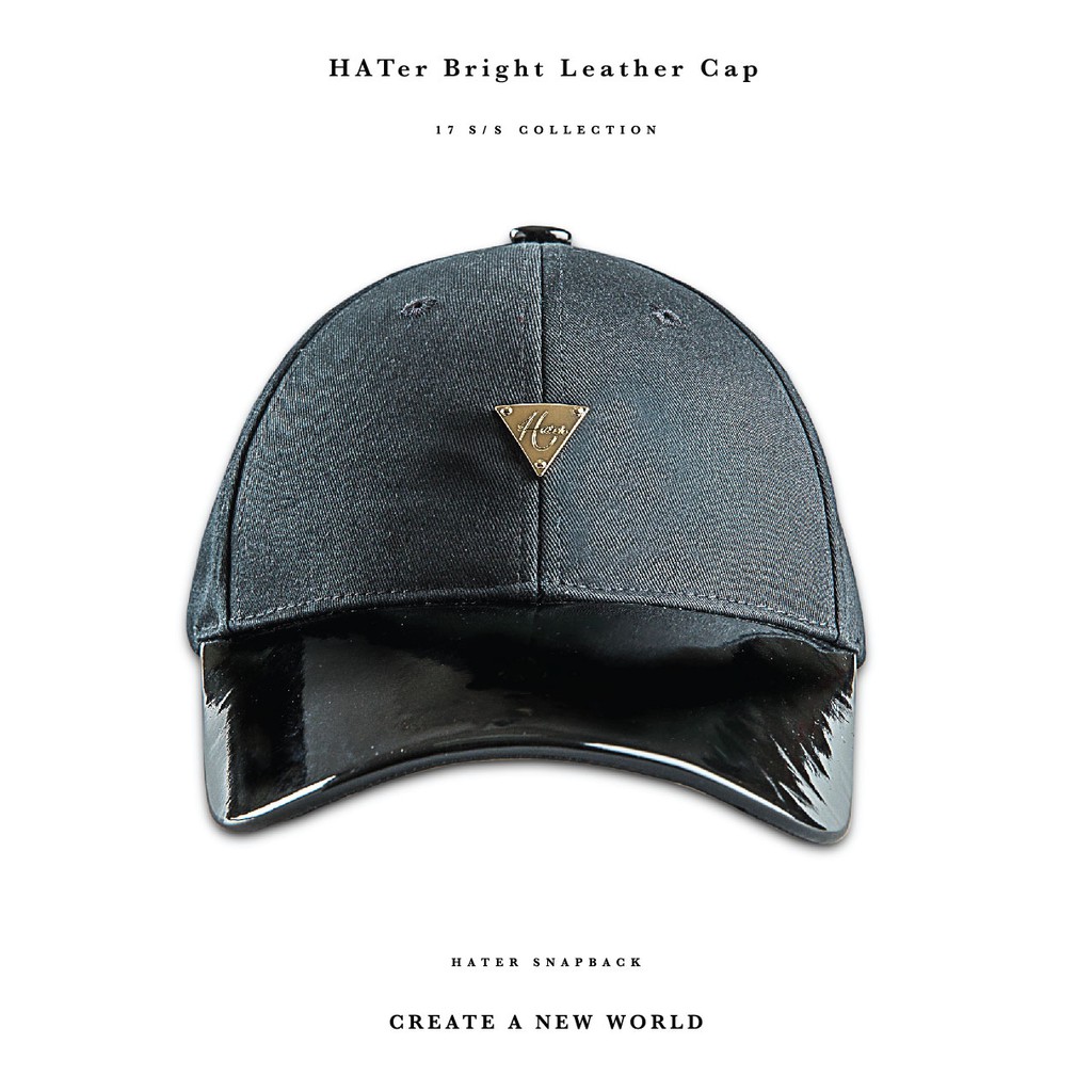 hater snapback leather