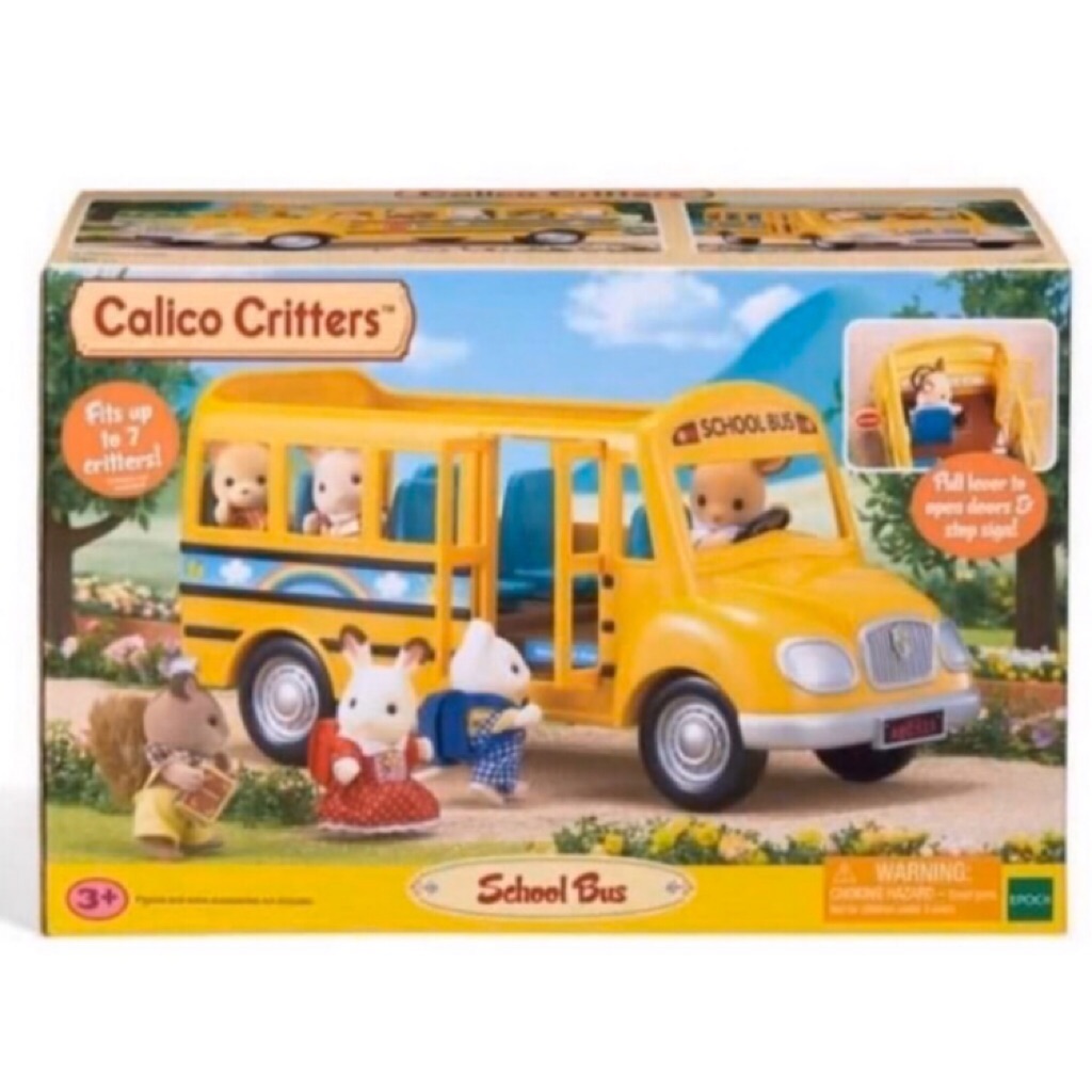 calico critters school bus
