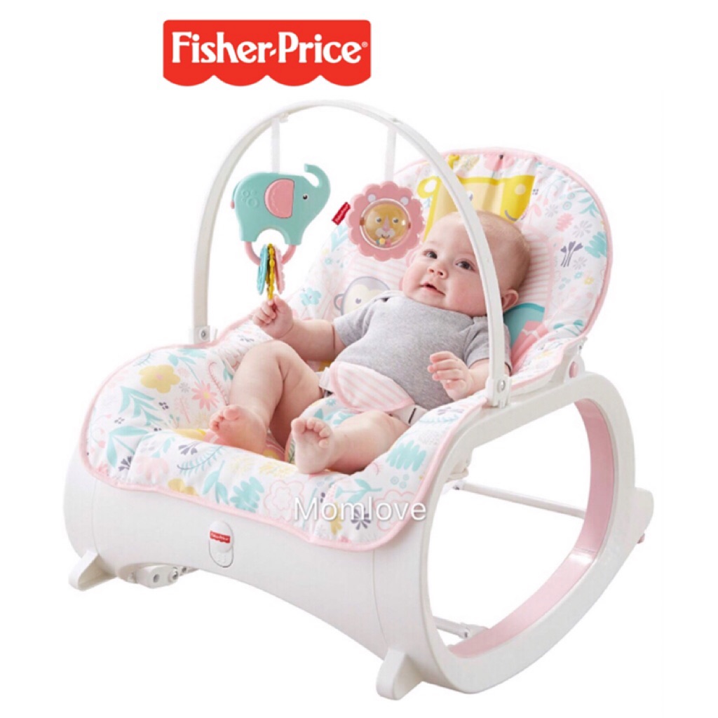 fisher price infant to toddler rocker pink