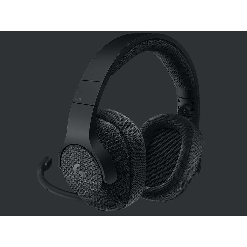logitech g433 7.1 wired gaming headset with dts headphone