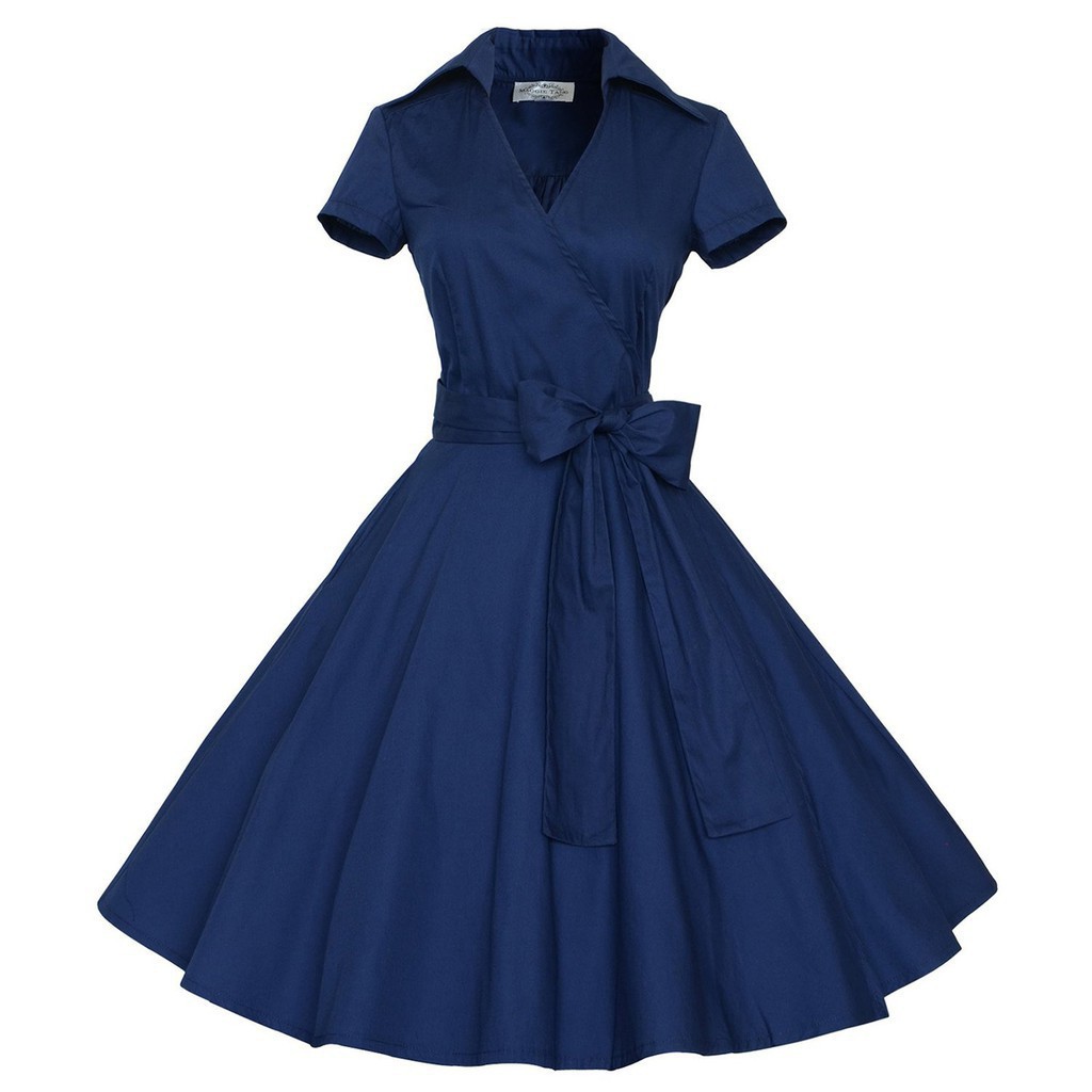 vintage style midi dress