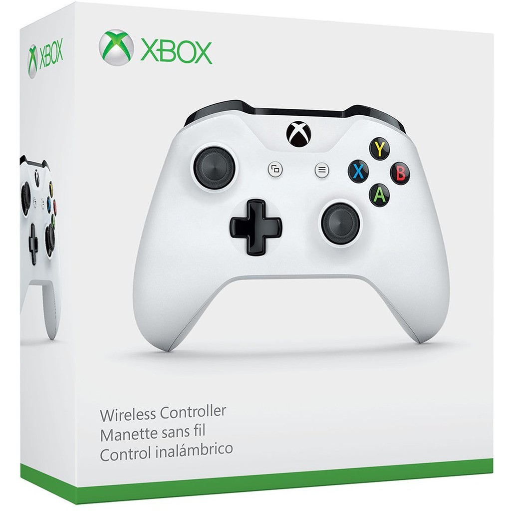 Microsoft Xbox One Wireless Controller White Colour Build In Bluetooth Original 100 Shopee Singapore