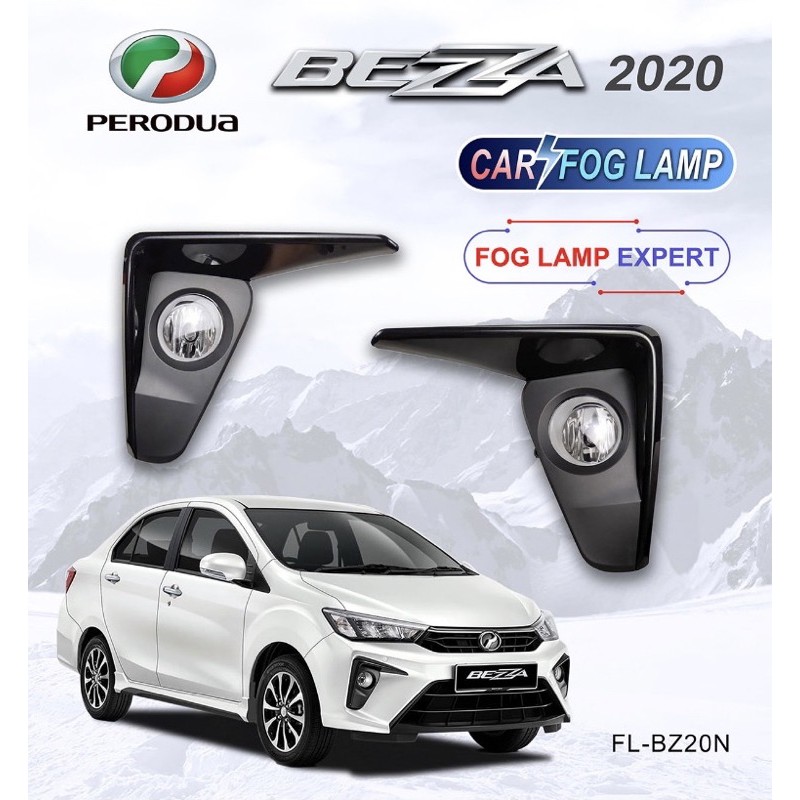 Perodua Bezza 2020 Fog lamp Sport Light set  Shopee Singapore