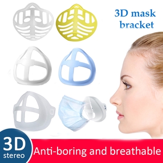 Image of 3D Soft Mask Bracket Support Holder Mouth Nose Guard Supplies Washable for Comfortable Breathing